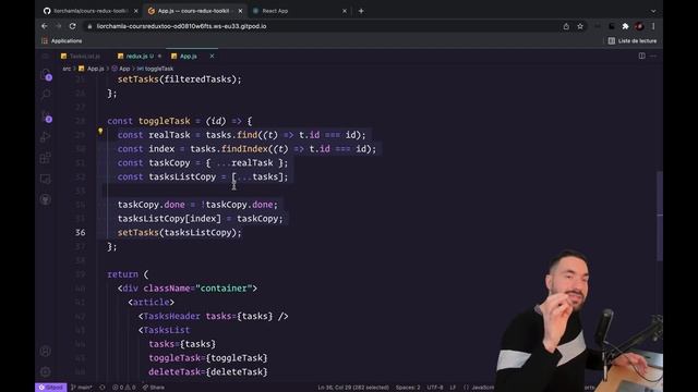 INTRODUCTION A REDUX TOOLKIT DANS REACT смотреть онлайн
