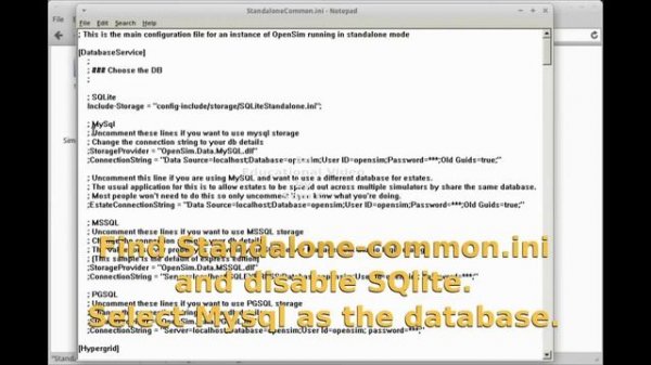 The Easiest Opensim Installation Tutorial with MySQL Database on Linux-HD