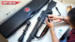 Пневматическая винтовка Hatsan BT 65 SB Elite + Насос высокого давления ( Видео - Обзор 2)