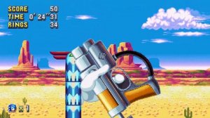 Sonic Mania: Mirage Saloon Zone (Sonic) - 00:43:95