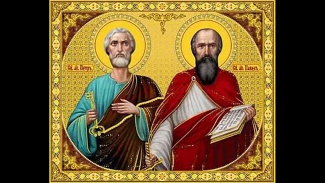 Первоверховным апостолам Петру и Павлу. смотреть онлайн