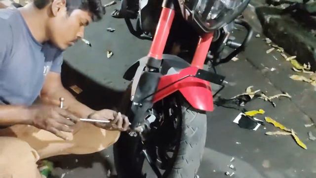 DOMINAR 250 BS6 Front number plate modification || Front Number Plate Holder. смотреть онлайн
