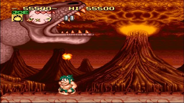 Joe & Mac: Caveman Ninja (SNES). Игры 90-х. Longplay. смотреть онлайн