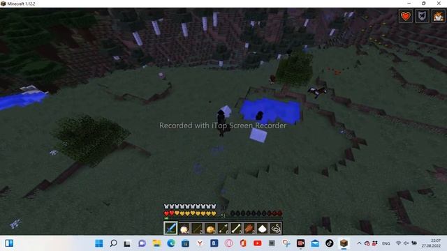 Выживание в Minecraft ( с модом Vampire). 1 часть смотреть онлайн