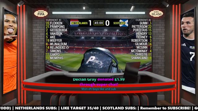 NETHERLANDS vs SCOTLAND LIVE 🔴Football Watch Along смотреть онлайн