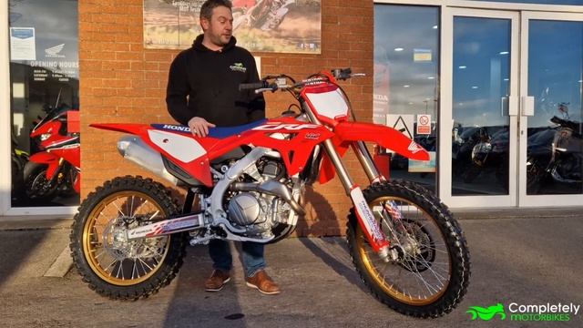 2023 Honda CRF450R 50th Anniversary Edition - Completely Motorbikes