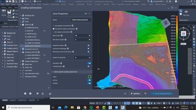 Autodesk Civil 3d 2022 Exploring Grading Optimization Part II смотреть онлайн