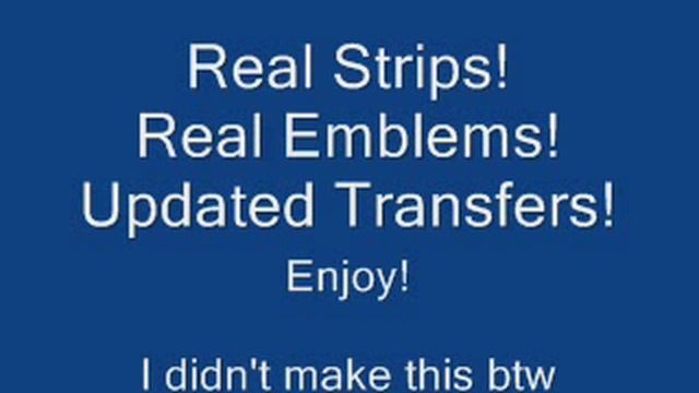 PSP Pro EVo Soccer 2008 Real Strips & Badges DOWNLOAD!!! смотреть онлайн