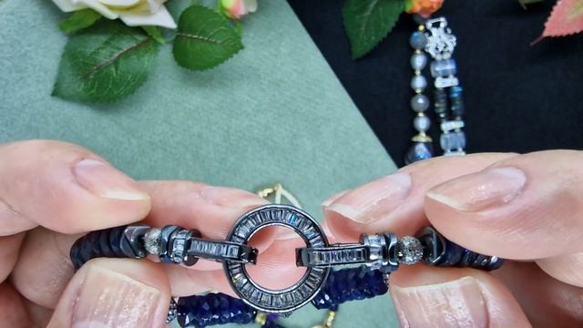 Браслеты из Красивых камней. Украшения ручной сборки. смотреть онлайн