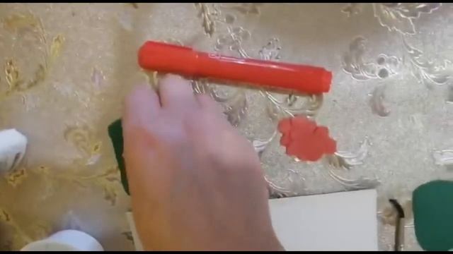 Объемная аппликация «Кактус»