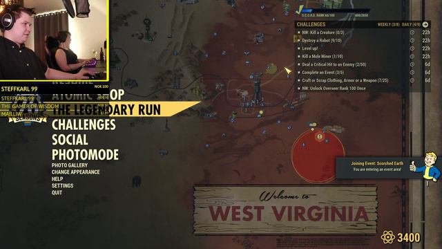 S.C.O.R.E Grinding With Final Render & Psykergirl! - The LEGENDARY Run - FALLOUT 76 1440P 60FPS Liv смотреть онлайн