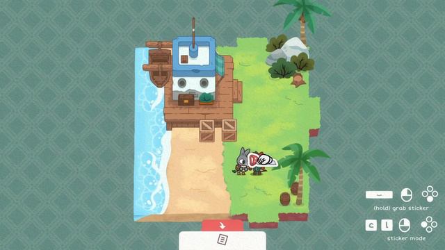 Solving sticky situations with stickers! \\ A Tiny Sticker Tale (DEMO) смотреть онлайн