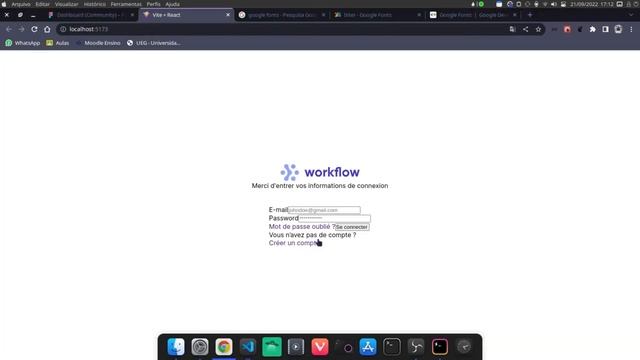 CRIANDO TELA DE LOGIN COM REACT смотреть онлайн