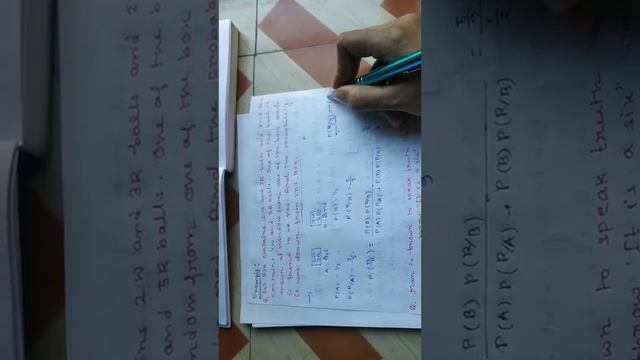 Unit-3(Probability & Statistics) lecture7(Bayes theorem and its explanation with problem) смотреть онлайн
