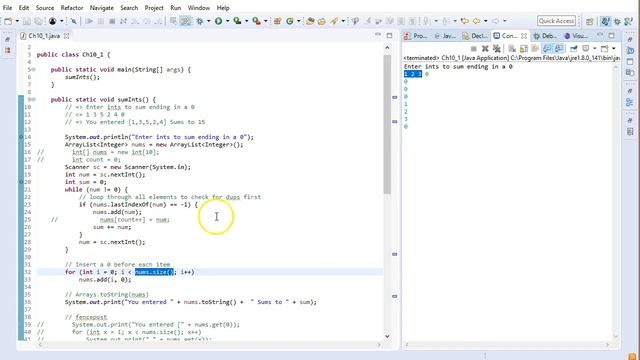 CSC 143 Ch 10.1 ArrayList Basics смотреть онлайн