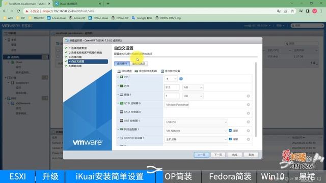 【小白成长记】（6）ESXI AIO All in One：iKuai OpenWRT Fedora Windows10 Docker Portainer DSM7.1黑群晖 ESXI升级 смотреть онлайн