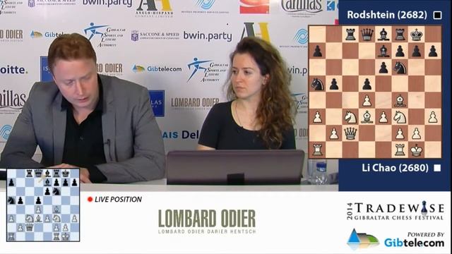 Gibraltar Chess 2014 live show Round 5, part 1 смотреть онлайн