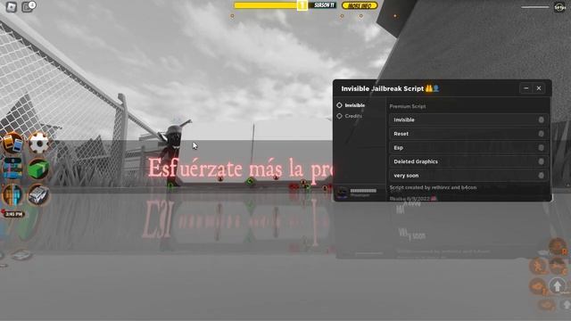 Roblox Invisible Script Jailbreak Update смотреть онлайн