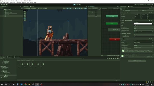 Platformer Module 16 Animation fixed смотреть онлайн