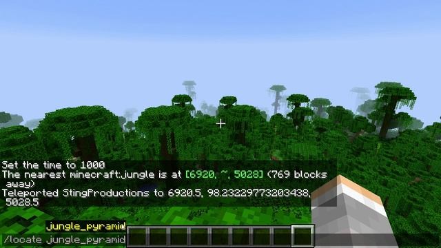 How to Find Jungle Temples or Jungle Pyramids! MINECRAFT 1.16.5 смотреть онлайн