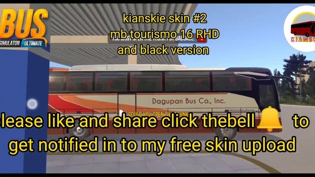 BUS SIMULATOR ULTIMATE, DAGUPAN BUS CO INC, SKIN#2 , PHILIPPINE BUS SKIN, BUS SIMULATION MOBILE GAM