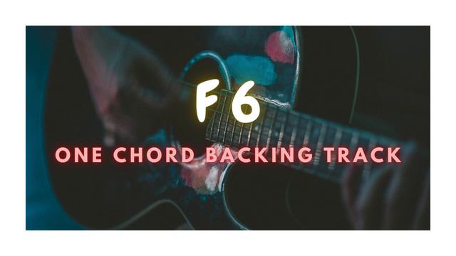 F 6 - ONE CHORD JAM PIANO BACKING TRACK смотреть онлайн