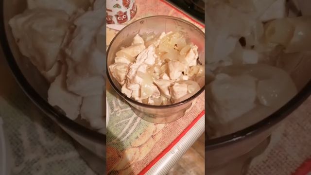 Картофельные зразы с куриным фаршем