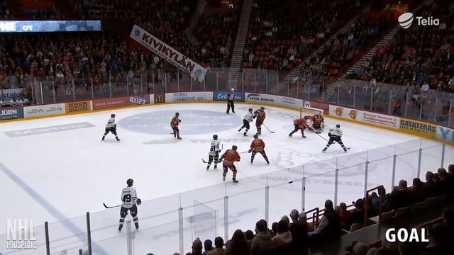 Kaapo Kakko 1G 1A vs Ässät | Sep 15 2018 смотреть онлайн