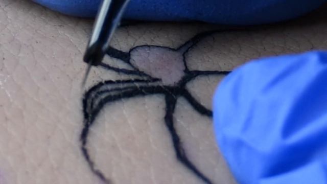 Mini Spider Tattoo смотреть онлайн