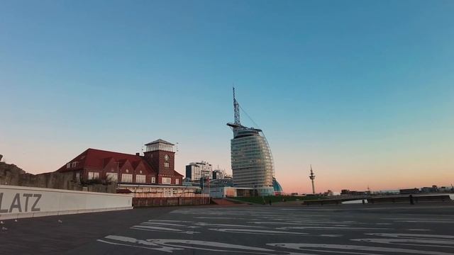 Bremerhaven, Germany 4K 60fps Walking Tour December 2022 Christmas Markets