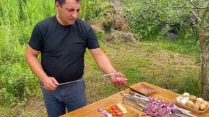 LAMB KEBAB RECIPE | SPICY LAMB SHISH KEBABS RECIPES | SPECIAL LULE KABOB BY WILDERNESS COOKING