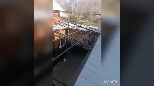 #навес#Благоустройство #навес из поликарбоната #