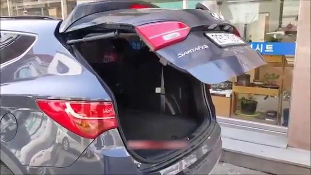Электропривод задней двери Hyundai Santa FE DM 2012-2014 смотреть онлайн