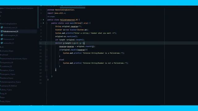 check whether the given number is palindrome or not in java with notes смотреть онлайн