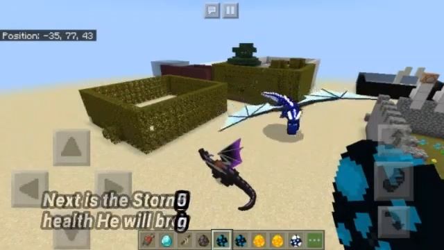 (OUTDATED) Minecraft PE Dragon Mounts v2 Addon (Tame and ride different types of dragons in MCPE) смотреть онлайн