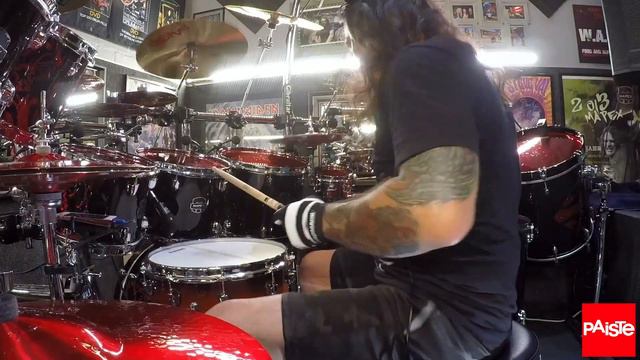 PAISTE CYMBALS - Aquiles Priester (Damage, Inc - Drumcam) смотреть онлайн