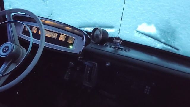 dodge d100 cold start and drive. смотреть онлайн