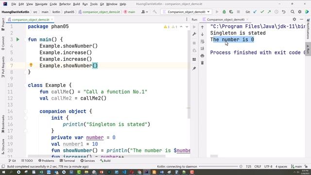 Kotlin P05 | Object | Enum | Seal Class смотреть онлайн