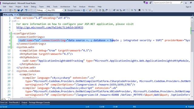 Connection Strings in web config configuration file in arabic смотреть онлайн