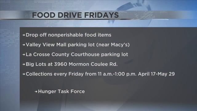 "Food Drive Fridays" Helps Out The Hunger Task Force смотреть онлайн