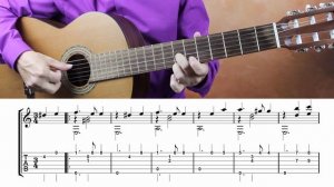 Очи чёрные [Dark Eyes] - Табулатура [Tablature] [Кавер на гитаре]