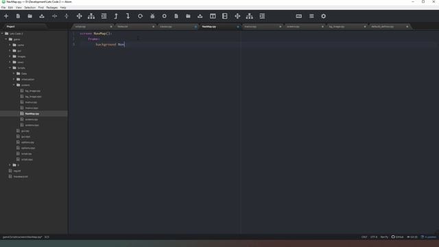 [Ren'Py][Let's Code Season 2] The Navigation screen смотреть онлайн