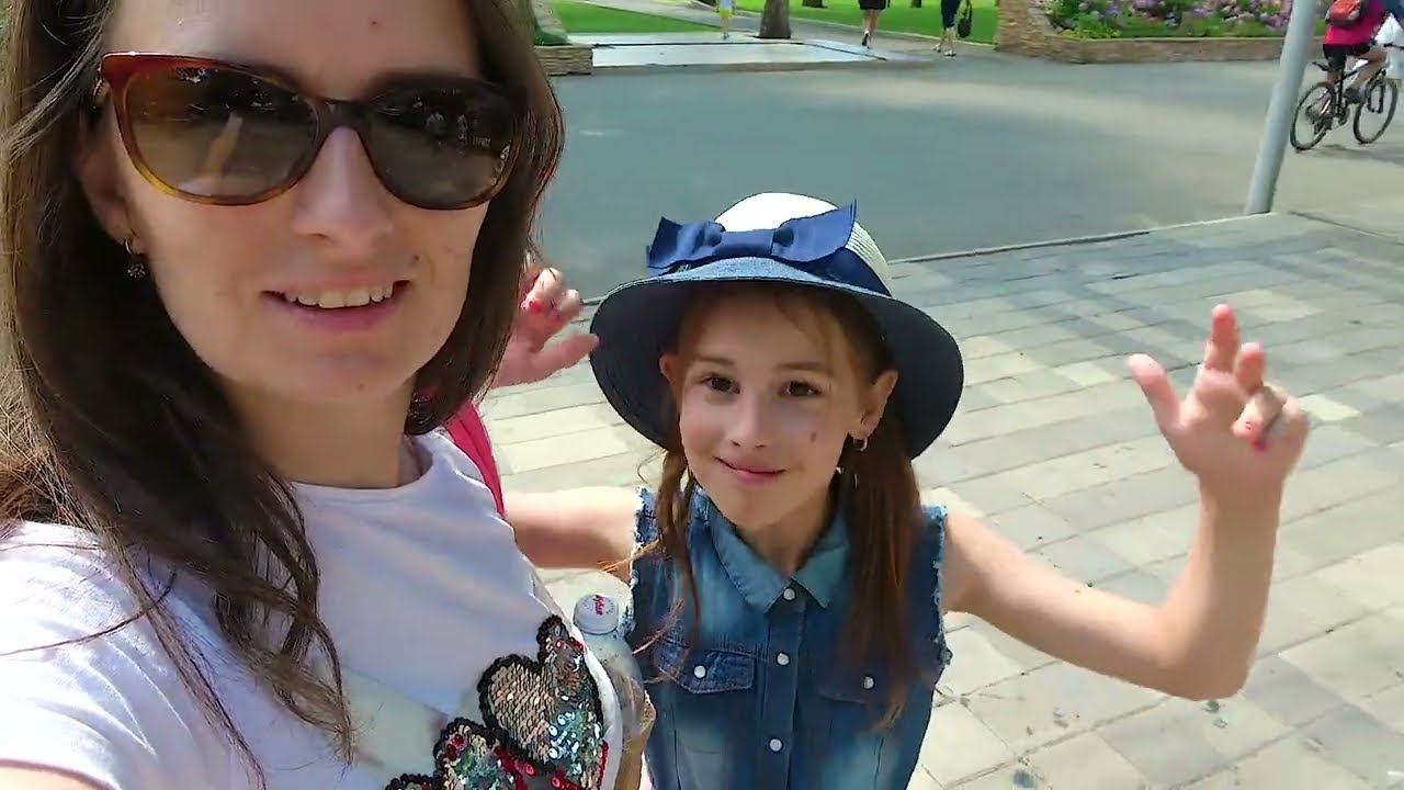 ВЛОГ Встретились с друзьями Катаемся на катамаране и идем в Сафари парк смотреть онлайн