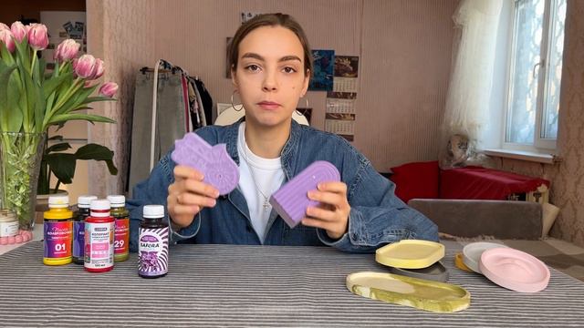 Гипс | окрашивание гипса | сравнение колера и пигмента