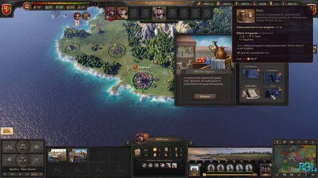 Knights of Honor II: Sovereign - Norwegian Trade Empire - 1 - Gameplay/Longplay смотреть онлайн