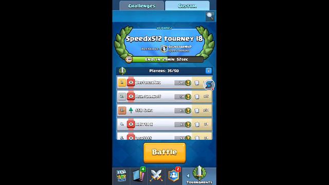 Clash Royale Tournament #18 LIVE Come and Join! смотреть онлайн