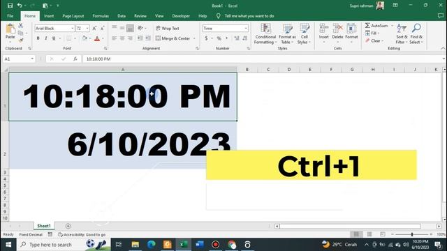 DIGITAL_CLOCK | Membuat Jam Digital di excel menggunakan fungsi VBA смотреть онлайн