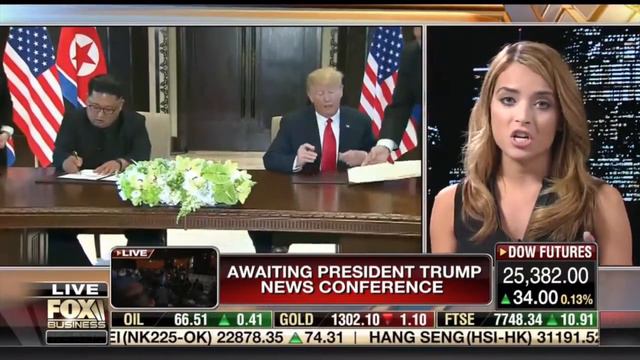 Kristin Tate Joins Fox Business LIVE During North Korea Summit смотреть онлайн
