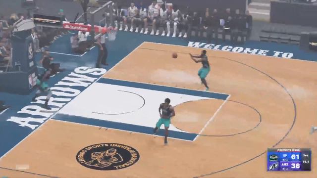 Legends Sports Universe Basketball Association: S.F. Seawolves @ Arizona Arrows (Wade v Thomas) смотреть онлайн