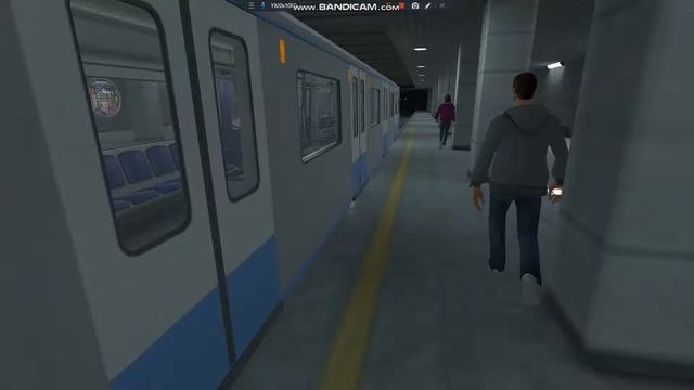 Парад доступных мною поездов метро с игре [Симулятор метро 3д]. смотреть онлайн